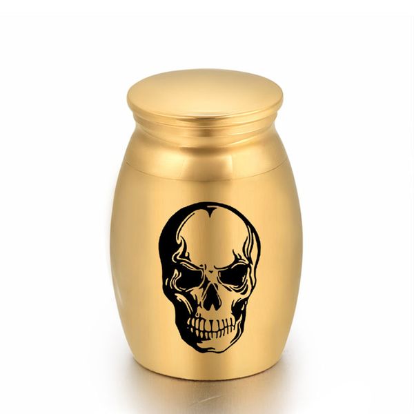trendy aluminum alloy skull pet urn ashes pendant casket memorial ash keepsake cremation urn jewelry 16x25mm, Silver
trendy aluminum alloy skull pet urn ashes pendant casket memorial ash keepsake cremation urn jewelry 16x25mm, Silver