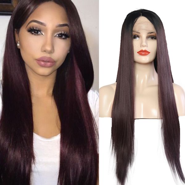 charisma burgundy long straight wigs synthetic lace front wig for black women glueless heat resistant fiber silky straight wigs
charisma burgundy long straight wigs synthetic lace front wig for black women glueless heat resistant fiber silky straight wigs