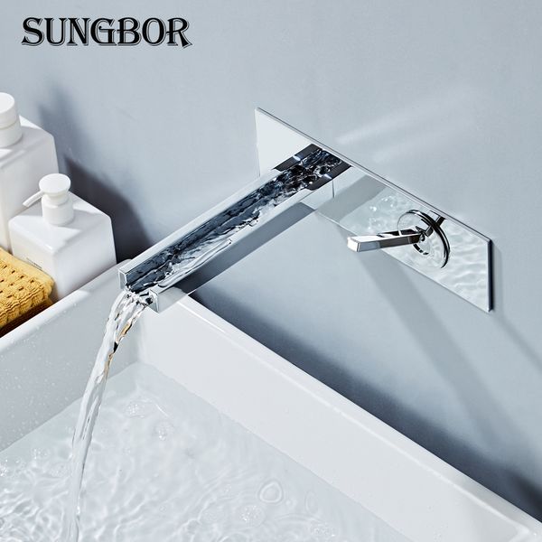 wall mounted brass waterfall basin faucet chrome bathroom faucet basin sink tap cold water mixer tap robinet salle de bain
wall mounted brass waterfall basin faucet chrome bathroom faucet basin sink tap cold water mixer tap robinet salle de bain