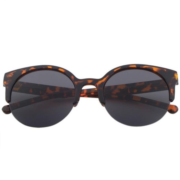 fashion retro round circle frame semi-rimless sunglasses eyewear summer sunglass, White;black
fashion retro round circle frame semi-rimless sunglasses eyewear summer sunglass, White;black