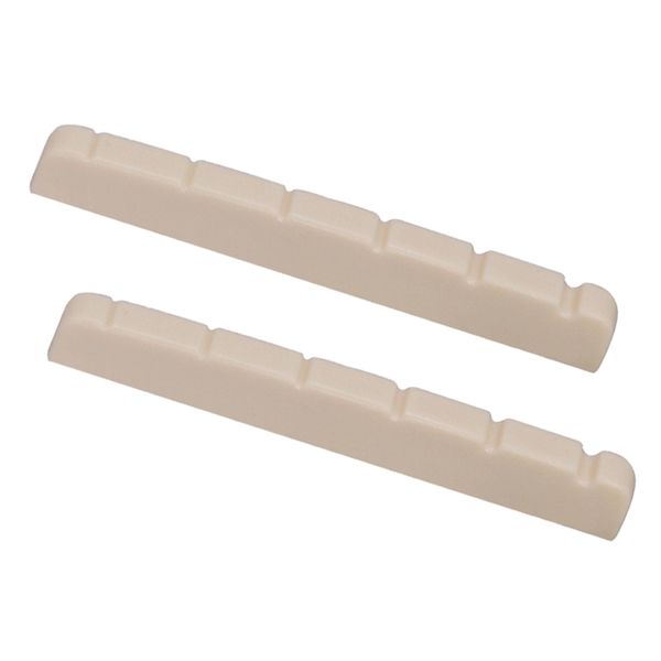 finest 2 pieces plastic slotted 6 string electric guitar nuts diy musical instrument accessory
finest 2 pieces plastic slotted 6 string electric guitar nuts diy musical instrument accessory