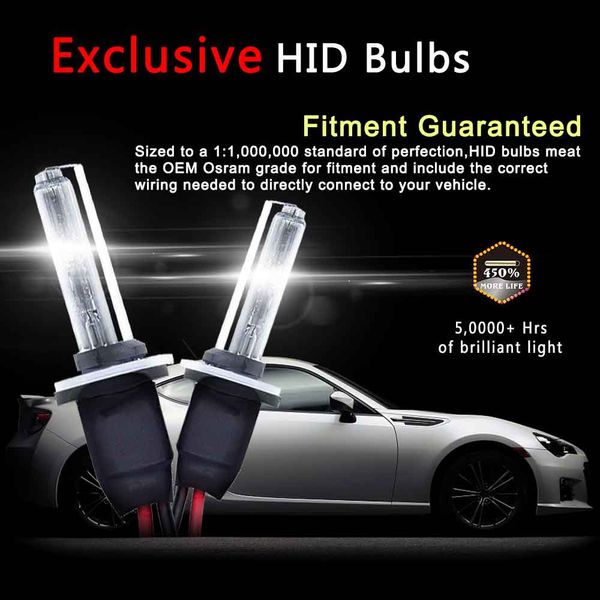car 2pcs 55w hid xenon conversion kit with slim ballast - h3 - 6000k - 2 bulbs & 2 ballasts
car 2pcs 55w hid xenon conversion kit with slim ballast - h3 - 6000k - 2 bulbs & 2 ballasts