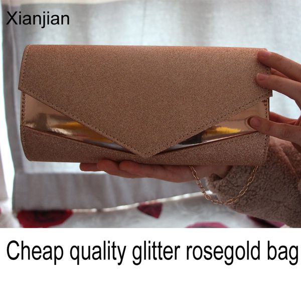 2020 xianjian glittering shining envelope fold over party clutch purse evening bag rosegold shining grab bag for lady
2020 xianjian glittering shining envelope fold over party clutch purse evening bag rosegold shining grab bag for lady