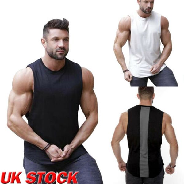 men gym sleeveless loose workout shirt gym fitness tank summer streetwear oversized men clothes 2019, White;black
men gym sleeveless loose workout shirt gym fitness tank summer streetwear oversized men clothes 2019, White;black