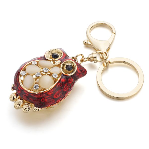 fashion-opal owl key chain rings metal crystal animal for car keyrings keychains purse pendant for girls womens k343, Slivery;golden
fashion-opal owl key chain rings metal crystal animal for car keyrings keychains purse pendant for girls womens k343, Slivery;golden