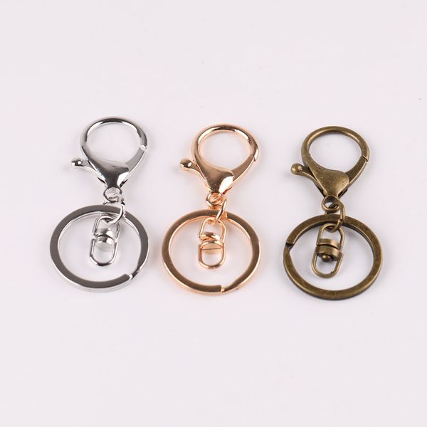 diy jewelry accessories material lobster buckle keychain bag chain pendant accessories key ring, Silver
diy jewelry accessories material lobster buckle keychain bag chain pendant accessories key ring, Silver