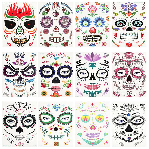 halloween cosplay party art makeup face sticker pretty tattoo sticker face sticker waterproof environmental stage props an2713
halloween cosplay party art makeup face sticker pretty tattoo sticker face sticker waterproof environmental stage props an2713