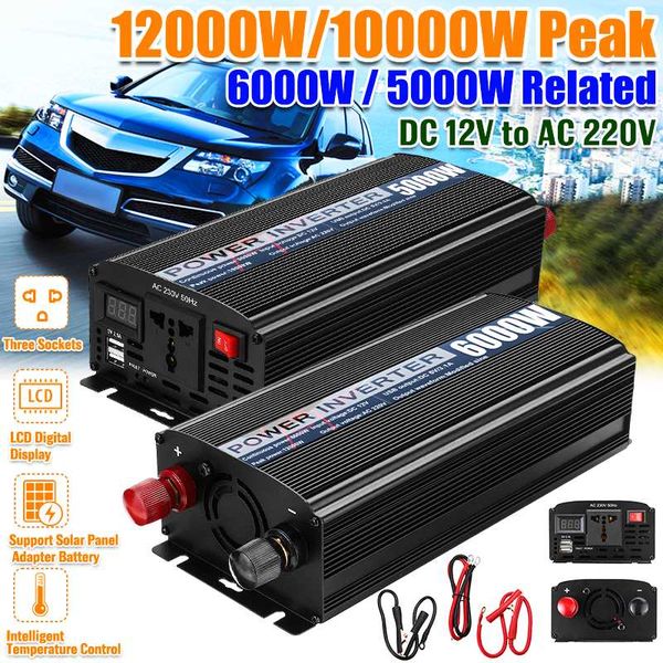 12000w /10000w car inverter dc12v to ac220v led display dual usb modified sine wave power inverter voltage convertor transformer
12000w /10000w car inverter dc12v to ac220v led display dual usb modified sine wave power inverter voltage convertor transformer