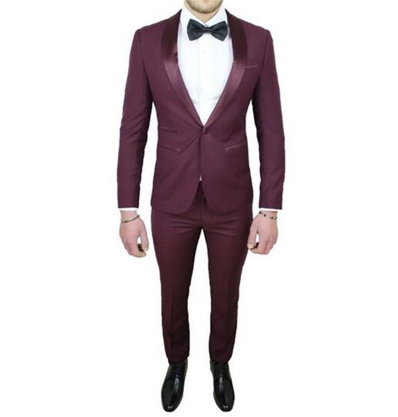 burgundy men's simple business suit 2 pcs (jacket+pants) wedding groom dress slim suit coat pants custom made, White;black
burgundy men's simple business suit 2 pcs (jacket+pants) wedding groom dress slim suit coat pants custom made, White;black