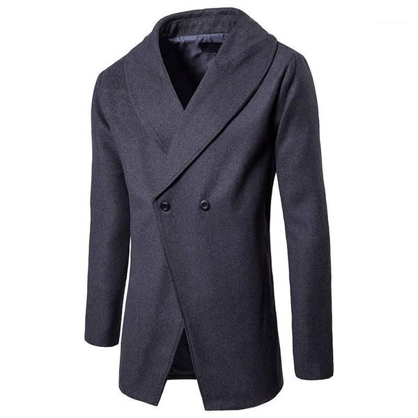 trench coat double buttons lapel neck long sleeve mens outwear winter fashion mens clothing solid color mens, Tan;black
trench coat double buttons lapel neck long sleeve mens outwear winter fashion mens clothing solid color mens, Tan;black