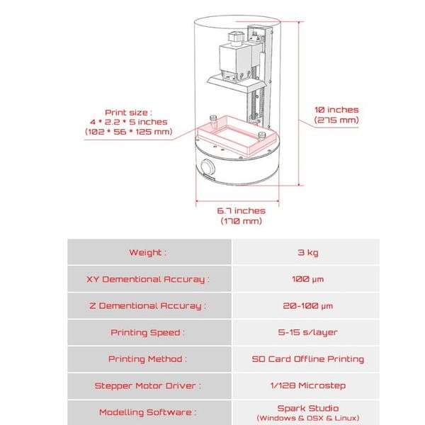 new professional stereolithography technical grade lcd high precision psensitive resin sla home jewelry model kits 3d printe
new professional stereolithography technical grade lcd high precision psensitive resin sla home jewelry model kits 3d printe