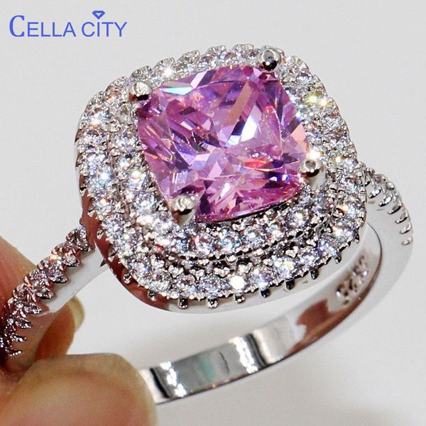 cellacity классический серебро 925 кольцо с площади драгоценных камней циркон ювелирные изделия wihte розовый фиолетовый зеленый цвет свадьб, Golden;silver
cellacity классический серебро 925 кольцо с площади драгоценных камней циркон ювелирные изделия wihte розовый фиолетовый зеленый цвет свадьб, Golden;silver