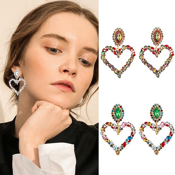 ювелирные изделия big love heart падение серьги для женщин аксессуары винтаж multicolor кристалл длинные серьги моды pendientes mujer moda, Silver
ювелирные изделия big love heart падение серьги для женщин аксессуары винтаж multicolor кристалл длинные серьги моды pendientes mujer moda, Silver