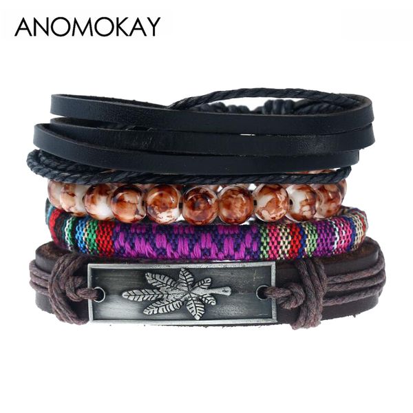european american style bohemia rope strap bracelet vintage woven leather bracelet leaf metal diy casual jewelry set, Golden;silver
european american style bohemia rope strap bracelet vintage woven leather bracelet leaf metal diy casual jewelry set, Golden;silver