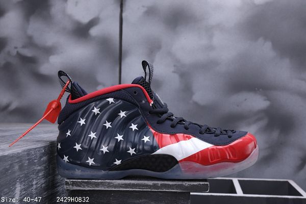 2018 new penny hardaway captain american flag basketball shoes purple blue denim designer foam one mens trainers sneakers 40-46
2018 new penny hardaway captain american flag basketball shoes purple blue denim designer foam one mens trainers sneakers 40-46