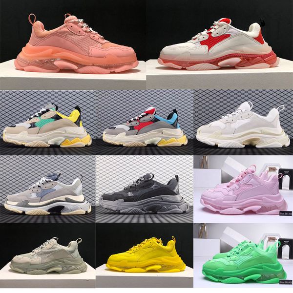 new arrival crystal bottom triple s platform sneakers for men women chaussures paris 17fw triple black yellow red casual shoes
new arrival crystal bottom triple s platform sneakers for men women chaussures paris 17fw triple black yellow red casual shoes