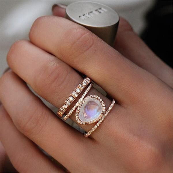 vecalon vintage promise ring 925 sterling silver bijou moon cz engagement wedding band rings for women bridal fashion jewelry, Slivery;golden
vecalon vintage promise ring 925 sterling silver bijou moon cz engagement wedding band rings for women bridal fashion jewelry, Slivery;golden