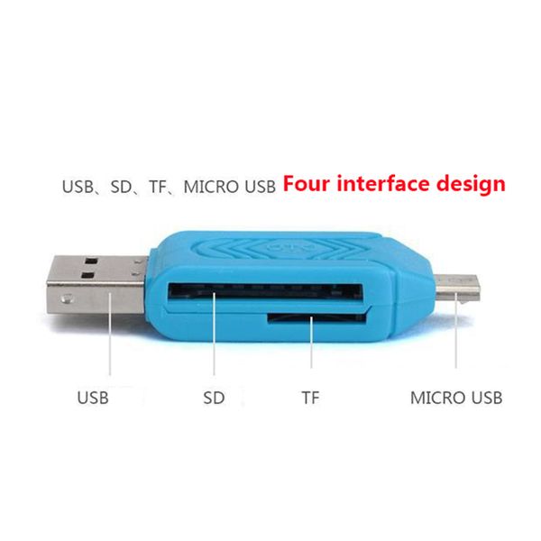 2 flash adapter card reader for 1 usb ogg smartphone and pc micro-usb ogt tf/sd cabezal
2 flash adapter card reader for 1 usb ogg smartphone and pc micro-usb ogt tf/sd cabezal
