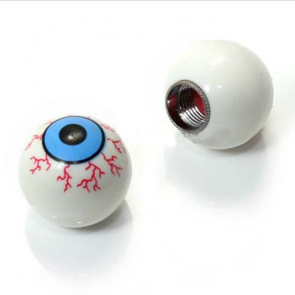 novel car eye ball tire valve stem covers set wear-resistant elaborate abs motorcycle car auto valve caps 
novel car eye ball tire valve stem covers set wear-resistant elaborate abs motorcycle car auto valve caps