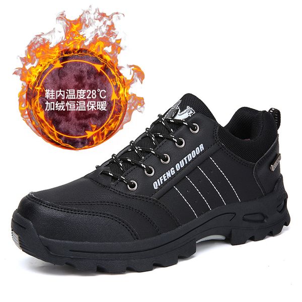 men boots winter with plush warm snow boots casual men winter work shoes footwear fashion ankle 36-47, Black
men boots winter with plush warm snow boots casual men winter work shoes footwear fashion ankle 36-47, Black