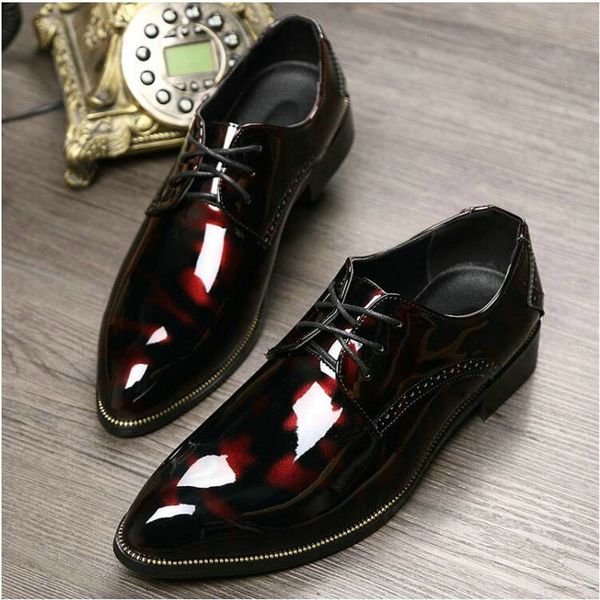 spring autumn luxury men business dress shoes men pointed toe shoes formal wedding oxfords a51-78, Black
spring autumn luxury men business dress shoes men pointed toe shoes formal wedding oxfords a51-78, Black