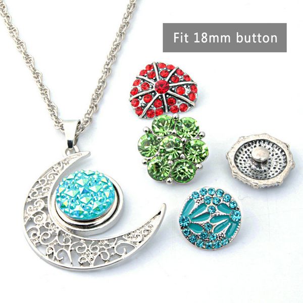 luwellever interchangeable metal flower eyes ginger crystal necklace 153 fit 18mm snap button pendant necklace charm jewelry for women gift, Silver
luwellever interchangeable metal flower eyes ginger crystal necklace 153 fit 18mm snap button pendant necklace charm jewelry for women gift, Silver