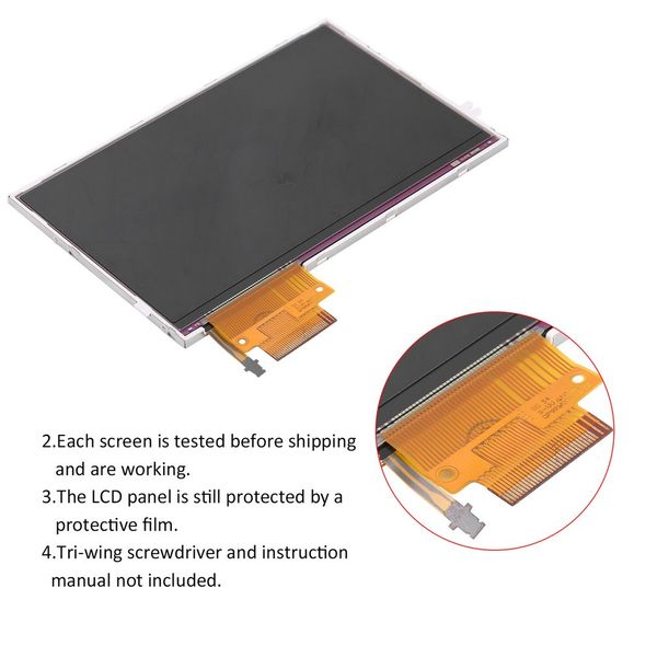 replacement lcd screen for sony psp 2000/2001/2003/2004 seriesv new parts replacement lcd screen high quality
replacement lcd screen for sony psp 2000/2001/2003/2004 seriesv new parts replacement lcd screen high quality