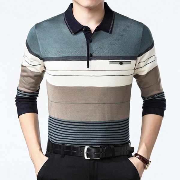 mens knit sweater pullover basic turn down collar for autumn winter striped fashion casual bo25581220, White;black
mens knit sweater pullover basic turn down collar for autumn winter striped fashion casual bo25581220, White;black