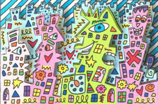 james rizzi - talk of the town home decor handpainted &hd print oil painting on canvas wall art canvas pictures 191222
james rizzi - talk of the town home decor handpainted &hd print oil painting on canvas wall art canvas pictures 191222