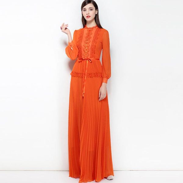 lace dress 2020 autumn winter new woman fashion pleated slim long sleeve regular collar net yarn chiffon pure long dress, Black;gray
lace dress 2020 autumn winter new woman fashion pleated slim long sleeve regular collar net yarn chiffon pure long dress, Black;gray