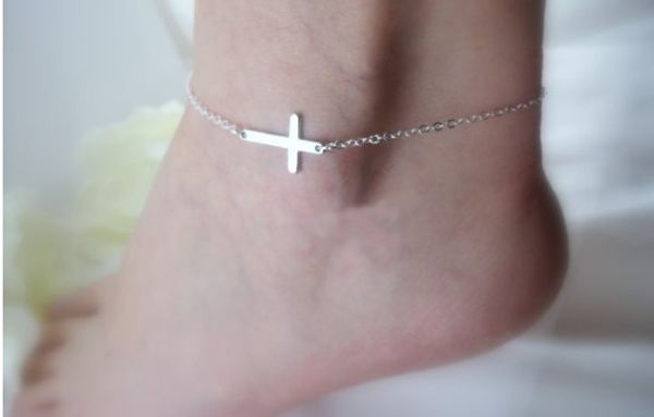 minimalist cross anklet sideways horizontal foot chain bracelet beach jewelry for women and girls, Red;blue
minimalist cross anklet sideways horizontal foot chain bracelet beach jewelry for women and girls, Red;blue