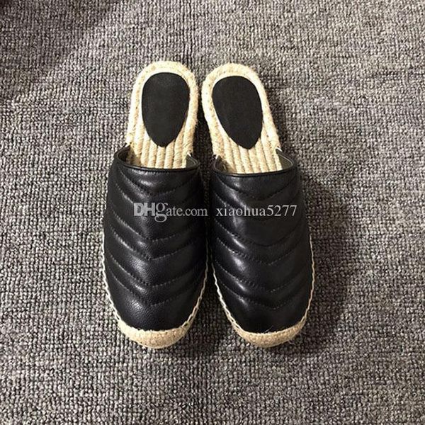 2019 quality new hemp rope fisherman's shoes genuine leather slip-on lazy slipper with box 35-41 original box, Black
2019 quality new hemp rope fisherman's shoes genuine leather slip-on lazy slipper with box 35-41 original box, Black
