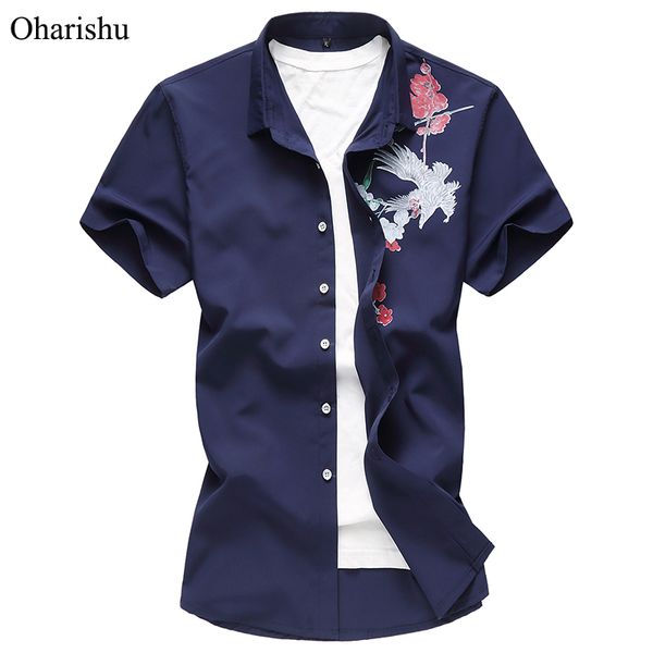 7xl chinese style men's summer shirt new fashion print short sleeve shirts men casual plus size hawaii beach shirt, White;black
7xl chinese style men's summer shirt new fashion print short sleeve shirts men casual plus size hawaii beach shirt, White;black