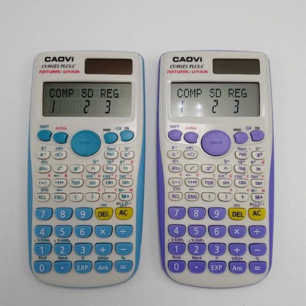 Handheld Student Scientific Calculator Candy Color 991ES PLUS-C LED Display Pocket Functions Calculator Teaching For Students
Handheld Student Scientific Calculator Candy Color 991ES PLUS-C LED Display Pocket Functions Calculator Teaching For Students