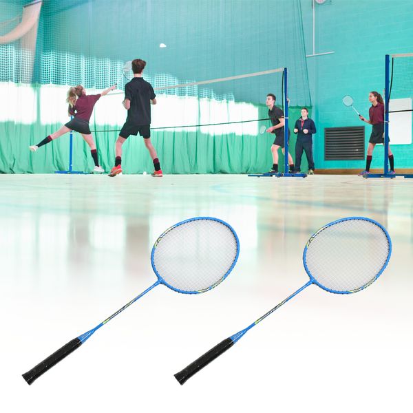 regail 2 player badminton racket set indoor outdoor sports badminton racquet with cover bag for students training practice
regail 2 player badminton racket set indoor outdoor sports badminton racquet with cover bag for students training practice