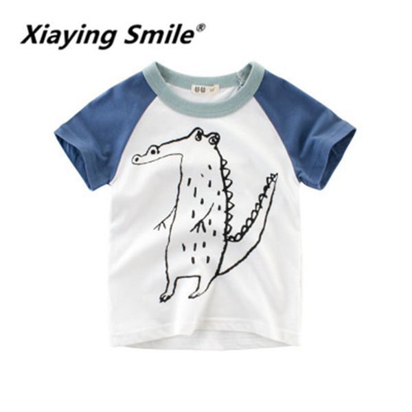 xiaying smile kids summer kids boys short sleeve t-shirt children's clothing chaobao clothes can be wholesaled y200409, Blue
xiaying smile kids summer kids boys short sleeve t-shirt children's clothing chaobao clothes can be wholesaled y200409, Blue