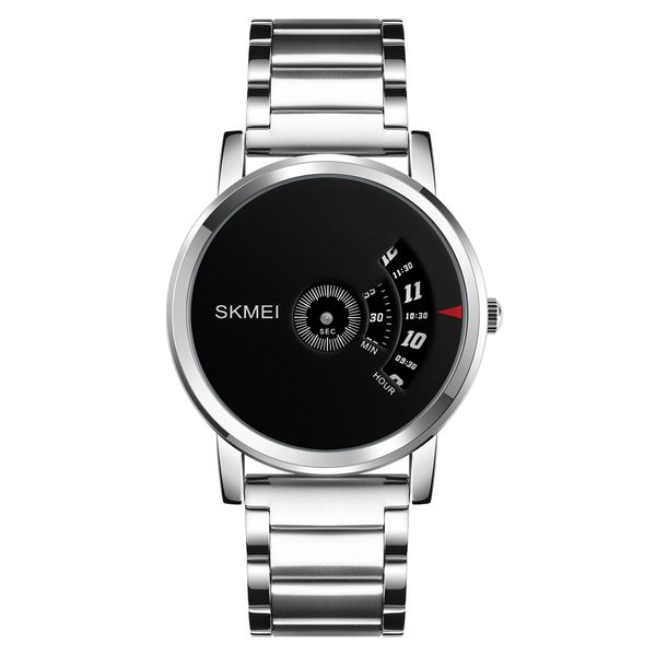 skmei simple style fashion men quartz watch luxury creative steel band waterproof casual men's watches relogio masculino, Slivery;brown
skmei simple style fashion men quartz watch luxury creative steel band waterproof casual men's watches relogio masculino, Slivery;brown