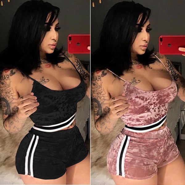 2pcs/set women sports suit crop pants outfit yoga workout clothes tracksuit 3 colors, White;red
2pcs/set women sports suit crop pants outfit yoga workout clothes tracksuit 3 colors, White;red