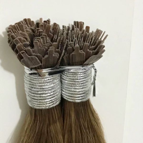grade- 9a fan tip hair dark brown blonde color remy human straight 0.8g /strand 100s ,dhl, Black
grade- 9a fan tip hair dark brown blonde color remy human straight 0.8g /strand 100s ,dhl, Black