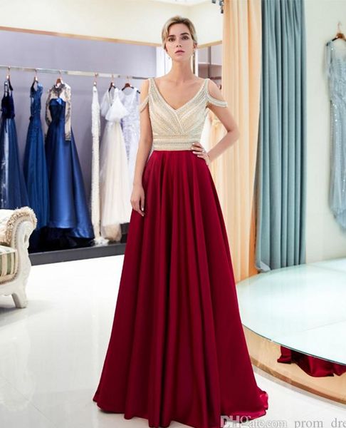 new crystal v-neck long prom dresses off shoulder robe de soiree tulle sleeveless evening formal gowns elegant party gown, Black
new crystal v-neck long prom dresses off shoulder robe de soiree tulle sleeveless evening formal gowns elegant party gown, Black