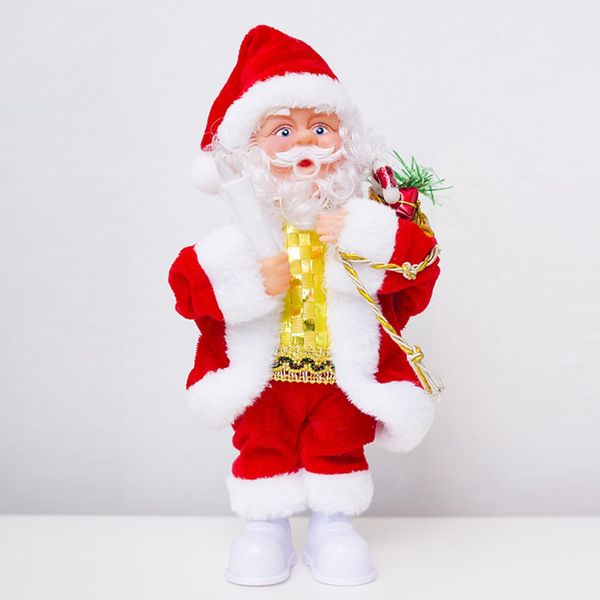 creative electric santa claus doll toy christmas singing dancing lighting musical doll toy for children xmas gift
creative electric santa claus doll toy christmas singing dancing lighting musical doll toy for children xmas gift