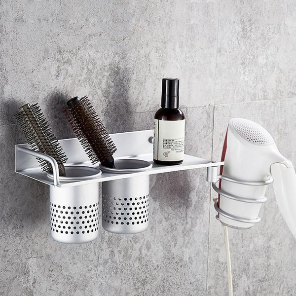 1pc multi-function bathroom hair dryer holder wall mounted rack space aluminum shelf storage organizer hairdryer holder
1pc multi-function bathroom hair dryer holder wall mounted rack space aluminum shelf storage organizer hairdryer holder