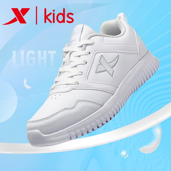 682314119021 xtep 2019 summer children's shoes girls sports shoes leather waterproof small white running, Black
682314119021 xtep 2019 summer children's shoes girls sports shoes leather waterproof small white running, Black