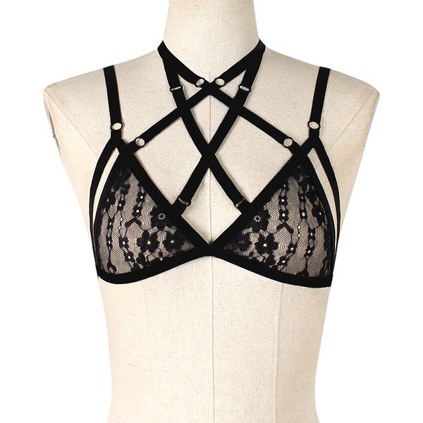 bondage breast harness for women black erotic charming temptation restrainted body binding toy, Red;black
bondage breast harness for women black erotic charming temptation restrainted body binding toy, Red;black