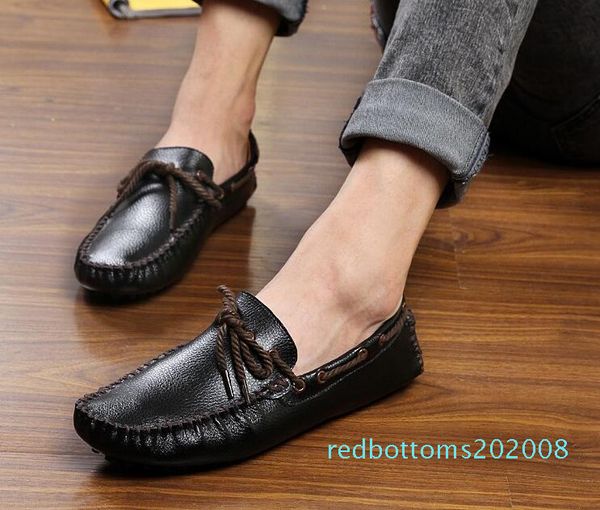 new arrival men fashion comfort soft-soled flats shoes gommino male wedding homecoming prom formal formal boat shoes for man r8, Black
new arrival men fashion comfort soft-soled flats shoes gommino male wedding homecoming prom formal formal boat shoes for man r8, Black