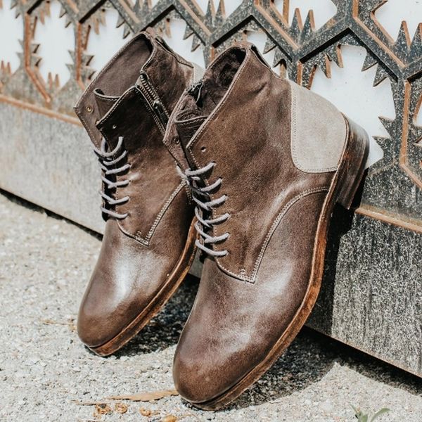men ankle boots flat shoes male man flats matin shoe men's gladiator vintage pu leather booties sapato feminino chaussure c01966, Black
men ankle boots flat shoes male man flats matin shoe men's gladiator vintage pu leather booties sapato feminino chaussure c01966, Black