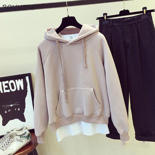 hoodies women harajuku plus velvet lazy full sleeve hooded solid womens pullover leisure school students ladies sweatshirts, Black
hoodies women harajuku plus velvet lazy full sleeve hooded solid womens pullover leisure school students ladies sweatshirts, Black