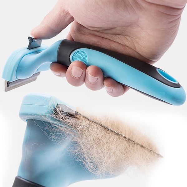 pet furmins hair removal comb dog short medium hair brush handle beauty brush accessories comb for cats grooming tool supplies
pet furmins hair removal comb dog short medium hair brush handle beauty brush accessories comb for cats grooming tool supplies