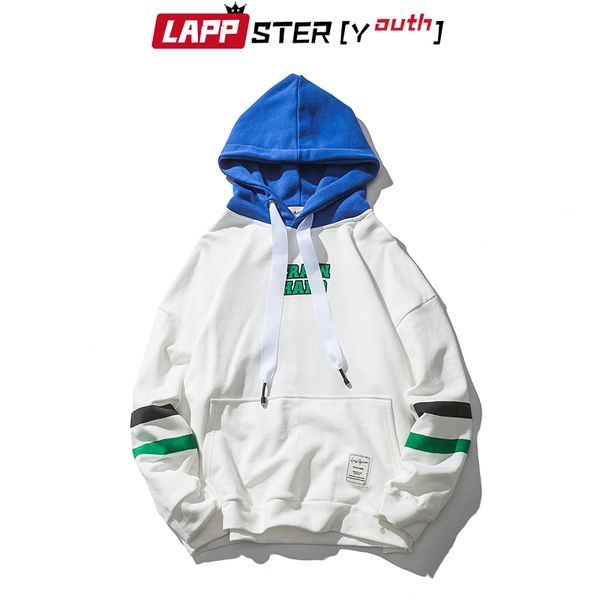 lappster-youth men patchwork hoodded hoodies harajuku 2020 spring man korean hip hop sweatshirts male japanese streetwear hoodie, Black
lappster-youth men patchwork hoodded hoodies harajuku 2020 spring man korean hip hop sweatshirts male japanese streetwear hoodie, Black