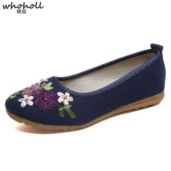whoholl women vintage flats new summer female canvas ethnic chinese knot slip on loafers casual comfort shoes ladies embroidered, Black
whoholl women vintage flats new summer female canvas ethnic chinese knot slip on loafers casual comfort shoes ladies embroidered, Black